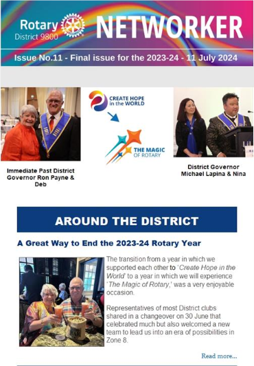 Home Page District 9800